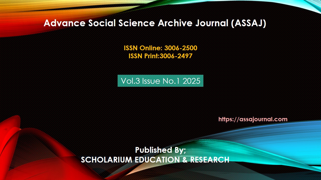 					View Vol. 3 No. 01 (2025): Advance Social Science Archives Journal
				