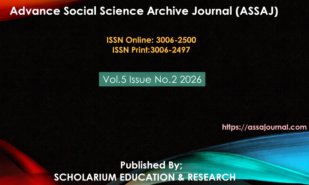 					View Vol. 5 No. 2 (2026): Advance Social Science Archive Journal
				